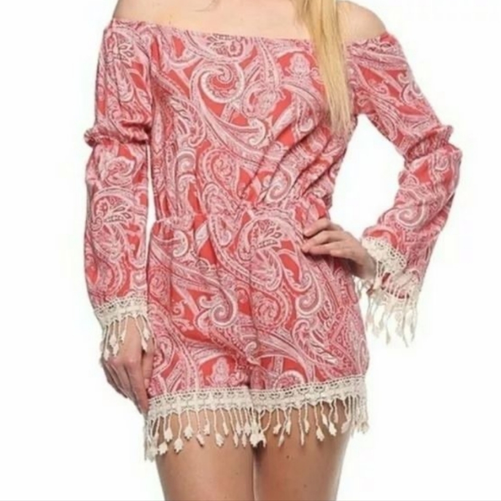 Anthropologie See You Monday Romper